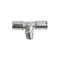 Metal Pu Fitting T-joint 10mm 1/4